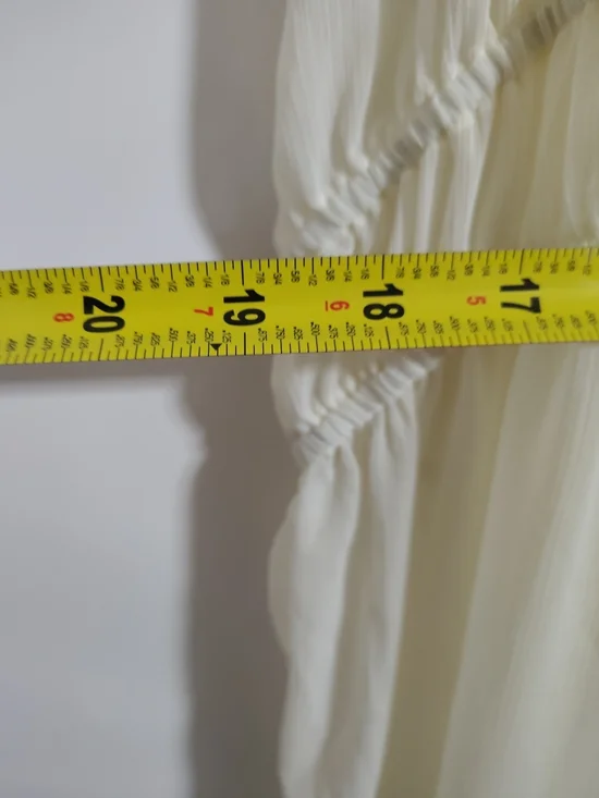 a new day Cream Tiered Sleeveless Maxi Dress - Picture 5 of 6